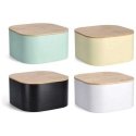 Zeller Bamboo Metal Bread Pan with Bamboo Lid, 26.5 cm Zeller Bamboo Metal Bread Pan with Bamboo Lid, 26.5 cm
