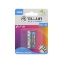 Tellur Flexi Power battery, Super Alkaline, AAA LR03, 1.5V, 2 pcs/set Tellur Flexi Power battery, Super Alkaline, AAA LR03, 1.5V, 2 pcs/set