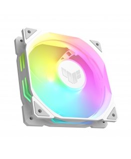 ASUS TUF GAMING TR120 ARGB REVERSE 1-pack White Computer case Air cooler 12 cm