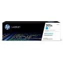 HP Оригинальный картридж LaserJet 205A, голубой