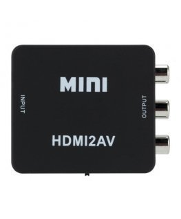 RoGer Adapter to Transfer RCA to HDMI Signal (+Audio)