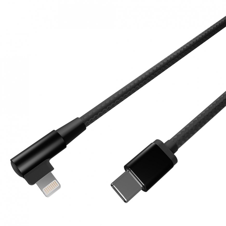 Gembird CC-USB2-CMLML-0.2M Lightning-kaapeli 0,2 m musta – 2