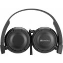 Sandberg Saver MiniJack HeadPhoneTravel Austiņas Vadu Ceļošana Melns Sandberg Saver MiniJack HeadPhoneTravel Austiņas Vadu Ceļošana Melns