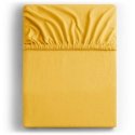 Bed sheet DecoKing Amber Yellow, 220x200 cm, with elastic Bed sheet DecoKing Amber Yellow, 220x200 cm, with elastic