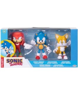 Jakks Pacific Sonic the Hedgehog Classic -pakkaus 3 hahmoa 10cm