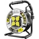 Kel Plastrol HEAVY LINE prailginimo laidas 4x2p + Z IP44 16A H05RR-F 3x1,5 30m juoda (W-99261)