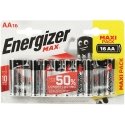 Baterija ALKALICZNA BAT-AA/E-MAX*P16 1.5 V LR6 (AA) ENERGIZER Baterija ALKALICZNA BAT-AA/E-MAX*P16 1.5 V LR6 (AA) ENERGIZER