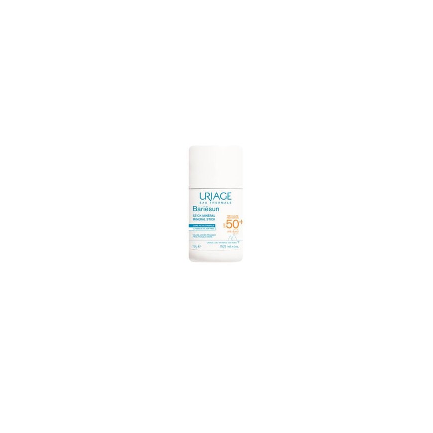 Uriage BARIÉSUN -mineraalipuikko SPF50+ 18 gr – 2