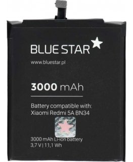 Battery Partner Tele.com Battery Xiaomi Redmi 5A (BN34) 3000 mAh Li-Ion Blue Star