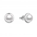 Beneto Elegant silver earrings with pearls AGUP2685P Beneto Elegant silver earrings with pearls AGUP2685P