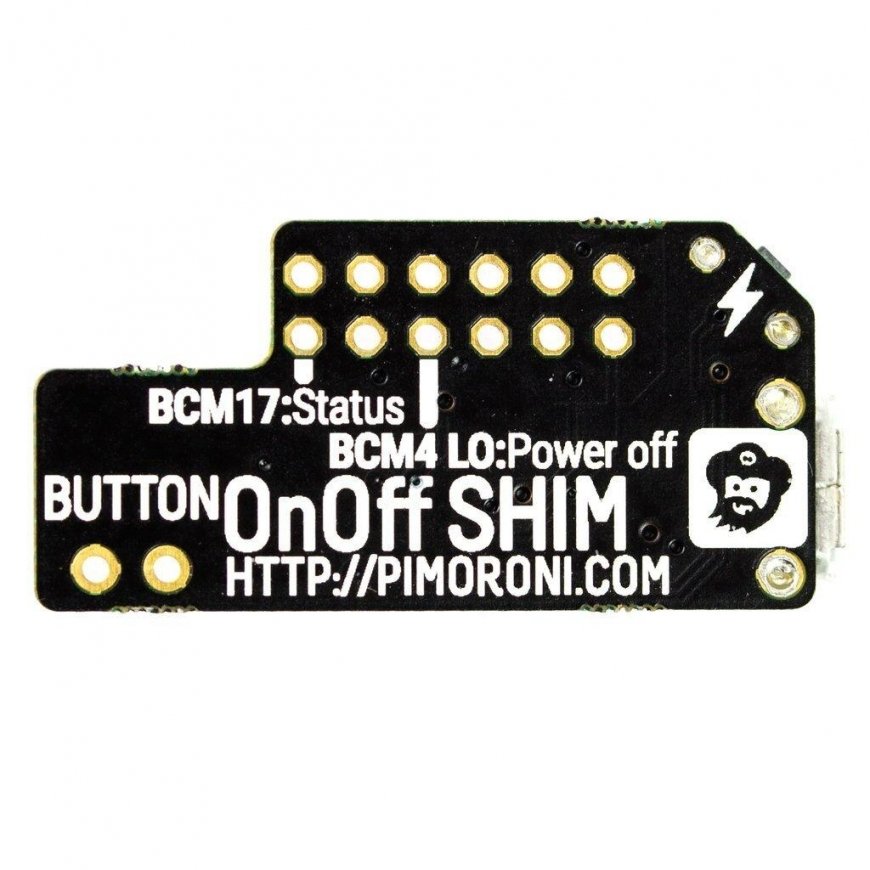 Pimoroni OnOff SHIM, on/off switch, Raspberry Pi accessory – 2