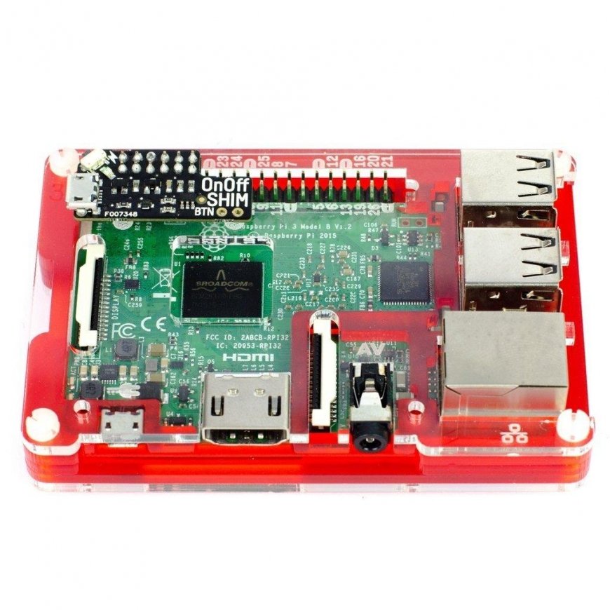Pimoroni OnOff SHIM, on/off switch, Raspberry Pi accessory – 4