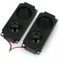 Speaker 5W 8Ω, 100x45x21mm, 2pcs, Waveshare 14595 Speaker 5W 8Ω, 100x45x21mm, 2pcs, Waveshare 14595
