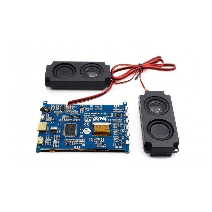 Kaiutin 5W 8Ω, 100x45x21mm, 2kpl, Waveshare 14595 – 4