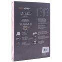 DecoKing Amber istutettu lakana, lila, 90x200 cm, resori DecoKing Amber istutettu lakana, lila, 90x200 cm, resori