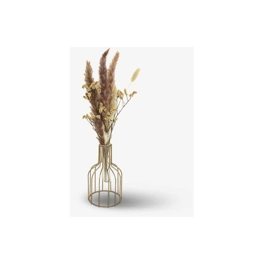 Atmosphera Vaza ant stovo su džiovintais augalais, aukštis 40 cm – 4