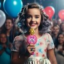 OTL Technologies LOL262 mikrofons Daudzkrāsains Karaoke mikrofons OTL Technologies LOL262 mikrofons Daudzkrāsains Karaoke mikrofons