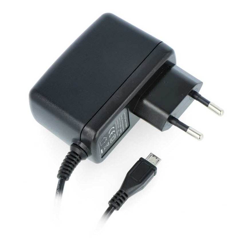 5V/2.5A microUSB power supply for Raspberry Pi 3B+/3A+/3B/2B/Zero – 2