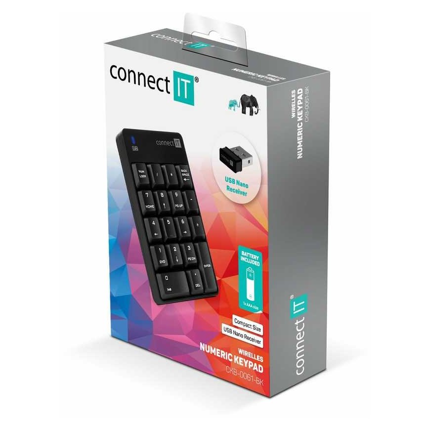 Connect It Connect IT NumCALC wireless numeric keypad