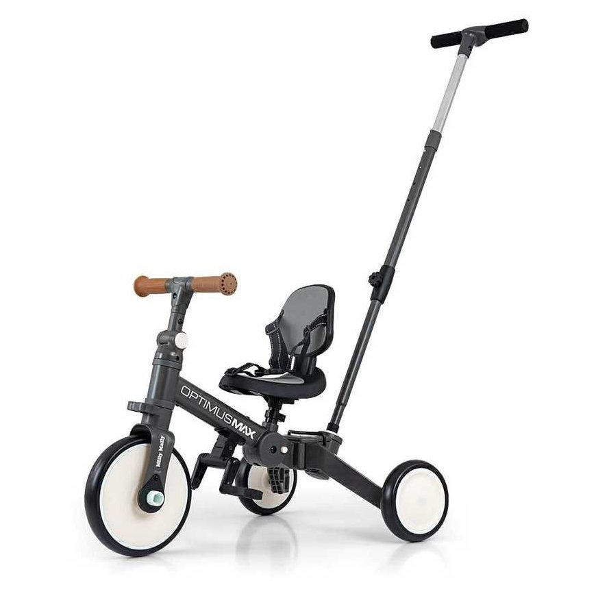 Qplay Milly Mally Bicycle 5w1 Optimus Max Dark Grey