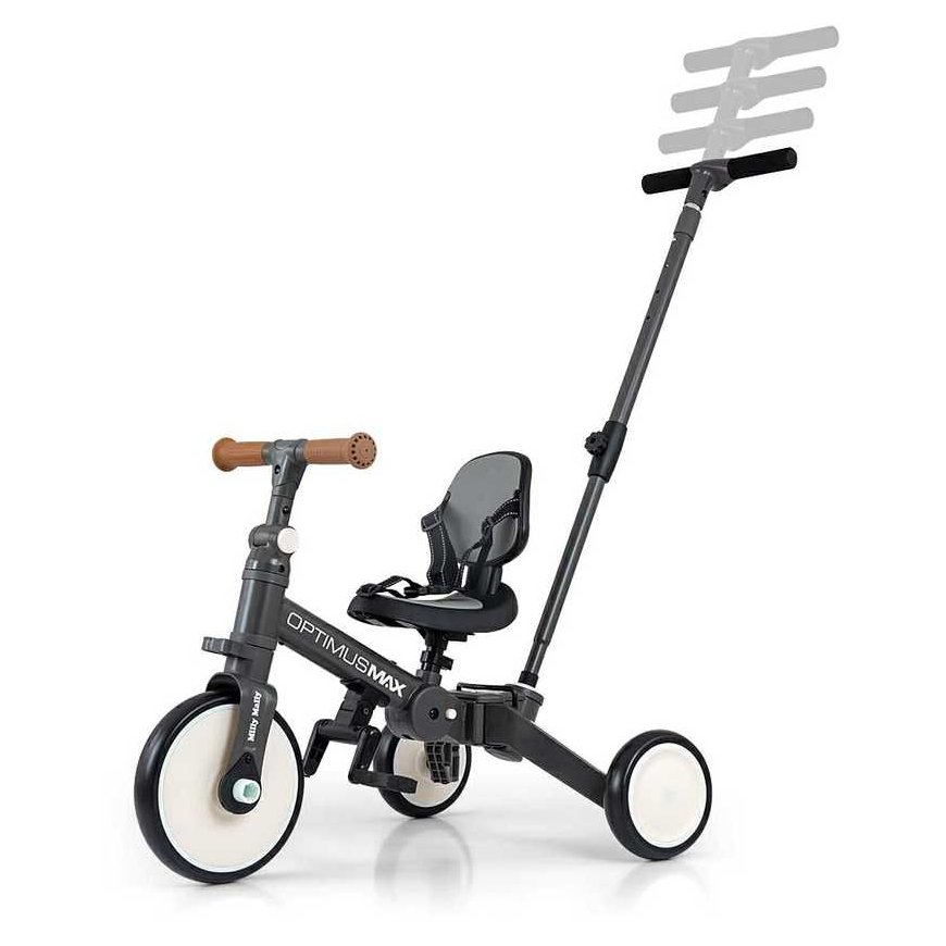 Qplay Milly Mally Bicycle 5w1 Optimus Max Dark Grey – 2