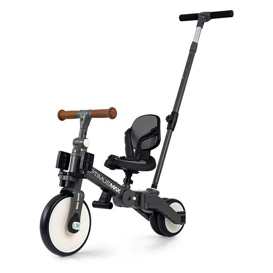 Qplay Milly Mally Bicycle 5w1 Optimus Max Dark Grey – 5