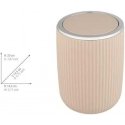 AGROPOLI bathroom basket with rotating lid, 2 L, WENKO AGROPOLI bathroom basket with rotating lid, 2 L, WENKO