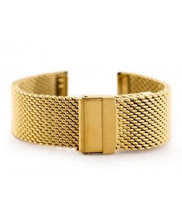 Gold Pacific 10 bracelet - HQ mesh - gold 24mm