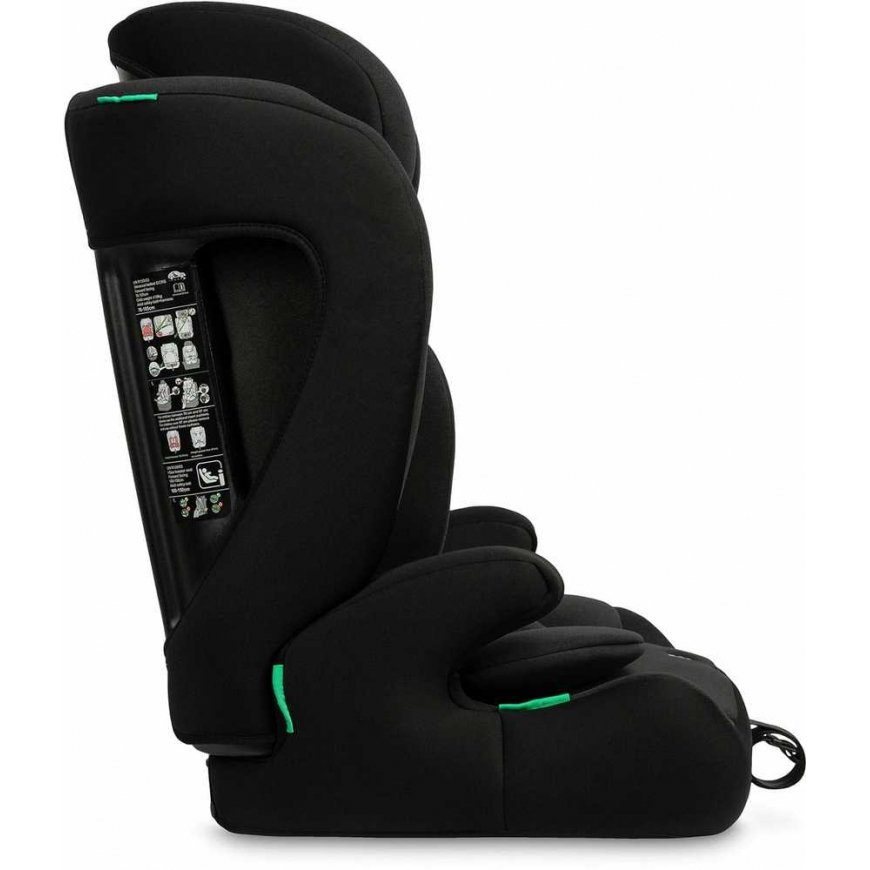 Caretero Cozy - turvaistuin 76-150 cm | Musta – 4