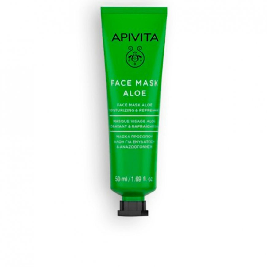 Apivita MASCARILLA FACIAL hydrante refrescoante con aloe 50 ml