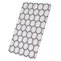 Resto Kitchenware 95403 kitchen cutting board Rectangular Plastic Grey, White