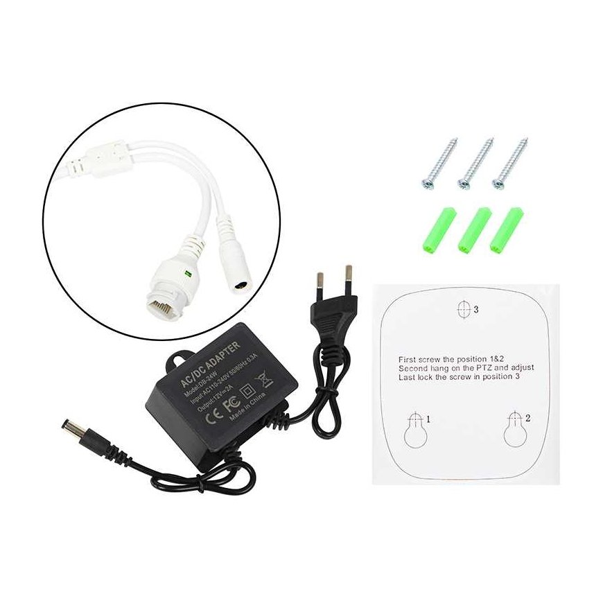BLOW WiFi 5MP I-305 ICSEE camera, rotating PTZ – 3