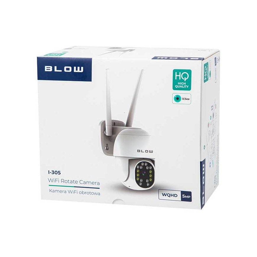 BLOW WiFi 5MP I-305 ICSEE camera, rotating PTZ – 4