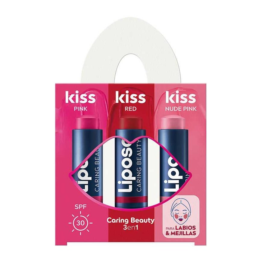 Liposan KISS KISS KISS PACK 3 pcs