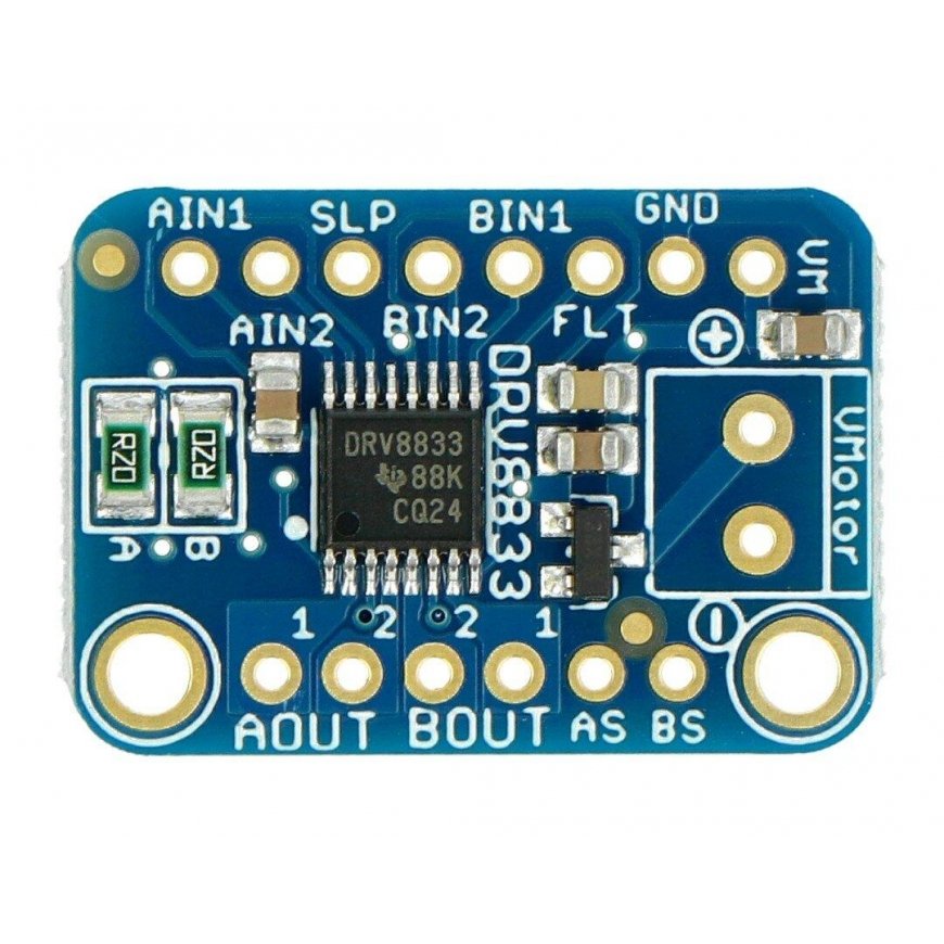 DRV8833 DC / žingsninio variklio valdiklio breakout plokštė, Adafruit 3297 – 2