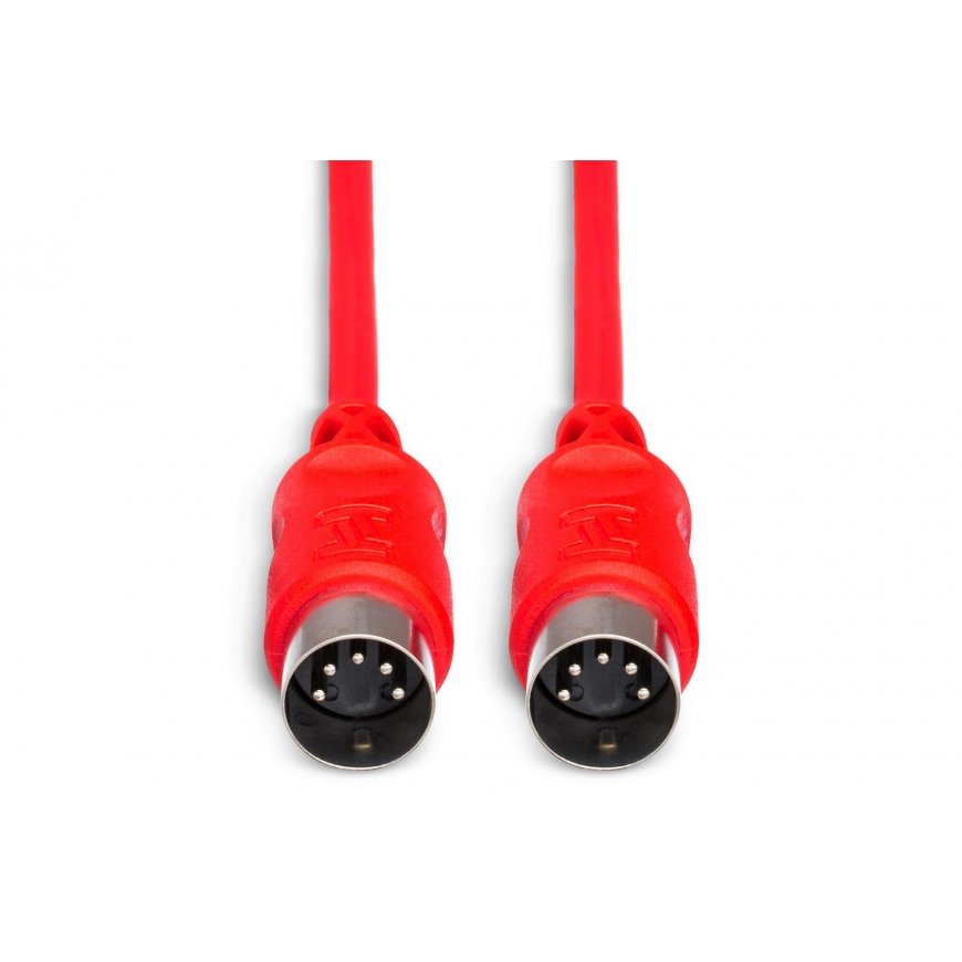 Hosa Technology MID-310RD audio kabelis 3,05 m DIN (5-pin) Sarkans – 4