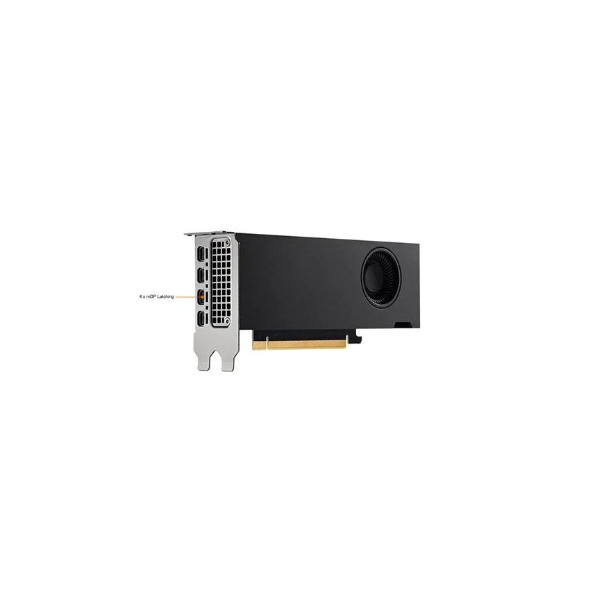 Hewlett Packard (HP) HP VGA NVIDIA RTX A1000 8GB GDDR6, 4x miniDisplayPort 1.4, PCIe 16x