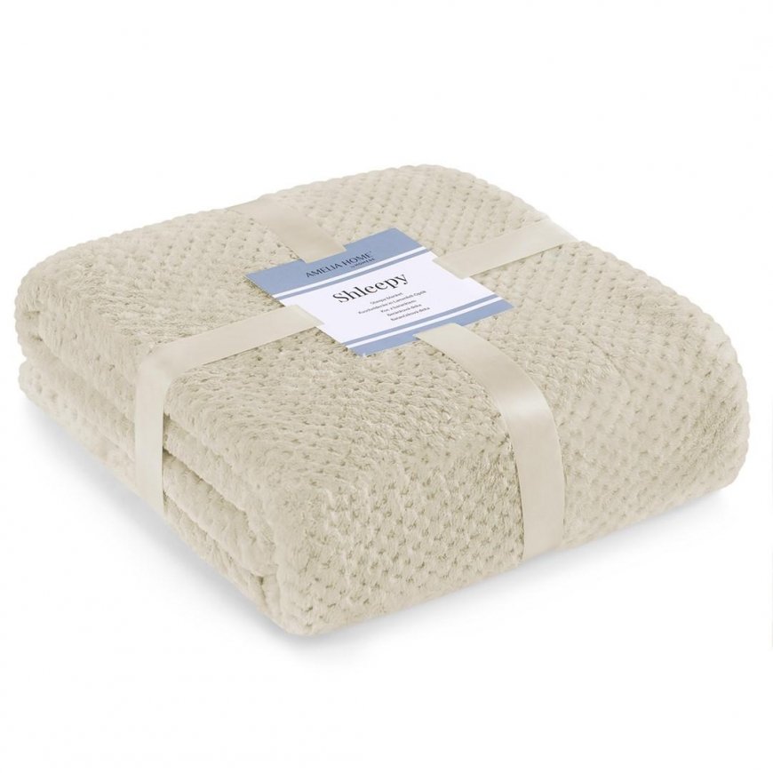 AmeliaHome Peitto SHLEEPY, 130X180 cm, väri: beige – 2
