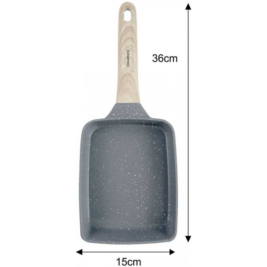 PATELNIA MARMURKOWA PROSTOKĹNA GŁĘBOKA KLAUSBERG KB-7814 Gray – 2