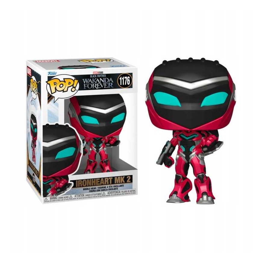 FUNKO POP! Vinyl Figure: Black Panther Wakanda Forever - Iron Heart Mk2 – 4