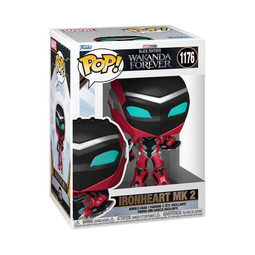 FUNKO POP! Vinyylifiguuri: Black Panther Wakanda Forever - Iron Heart Mk2 – 5