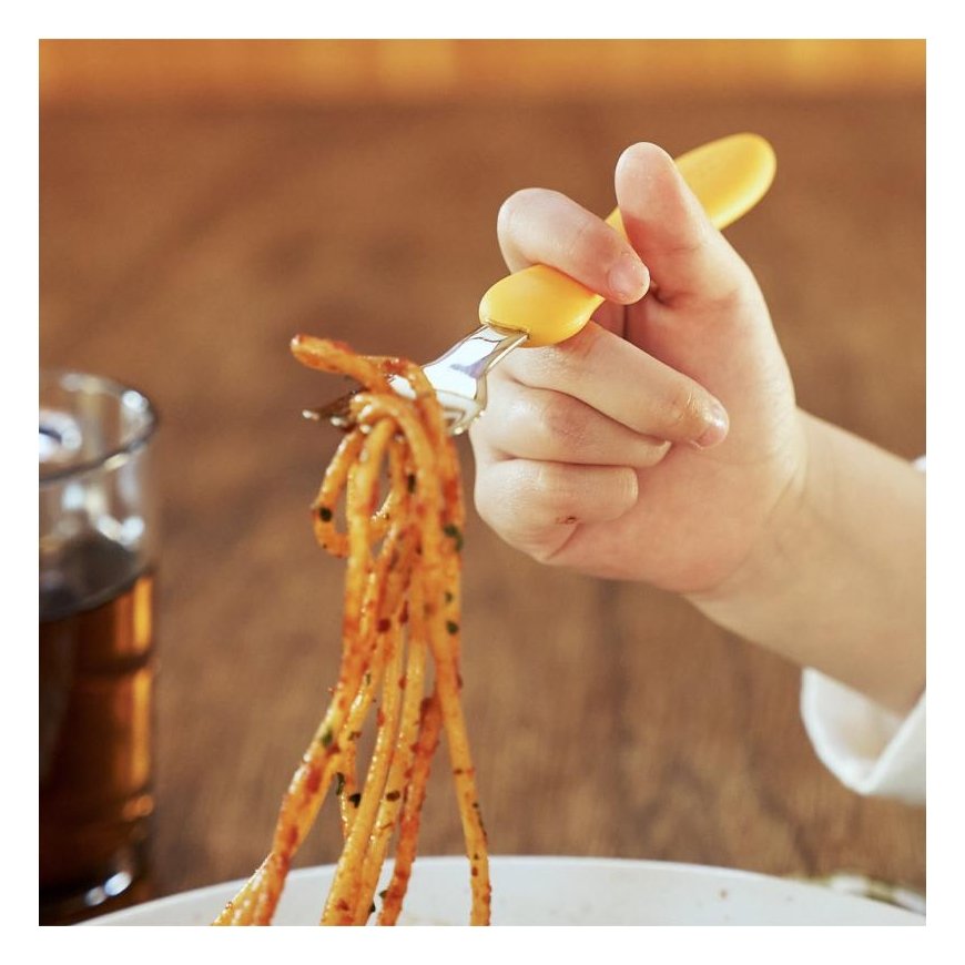 Karl Hausmann Cutlery EDISONmama MINI, from 12 months. Orange&CHERRY, KJ284 – 3