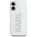 Karl Lagerfeld IML Rhinestones Logo Case for iPhone 16 Transparent Karl Lagerfeld IML Rhinestones Logo Case for iPhone 16 Transparent