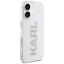 Karl Lagerfeld IML Rhinestones Logo Case for iPhone 16 Transparent Karl Lagerfeld IML Rhinestones Logo Case for iPhone 16 Transparent