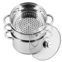 King Hoff GARŲ PUODAS KINGHOFF 24cm KH-3319 King Hoff GARŲ PUODAS KINGHOFF 24cm KH-3319