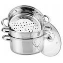 King Hoff GARŲ PUODAS KINGHOFF 24cm KH-3319 King Hoff GARŲ PUODAS KINGHOFF 24cm KH-3319