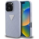 Guess Hot Stamp 4G Pattern Triangle Metal Logo Apple iPhone 16 Pro dėklas telefonui violetinės spalvos Guess Hot Stamp 4G Pattern Triangle Metal Logo Apple iPhone 16 Pro dėklas telefonui violetinės spalvos