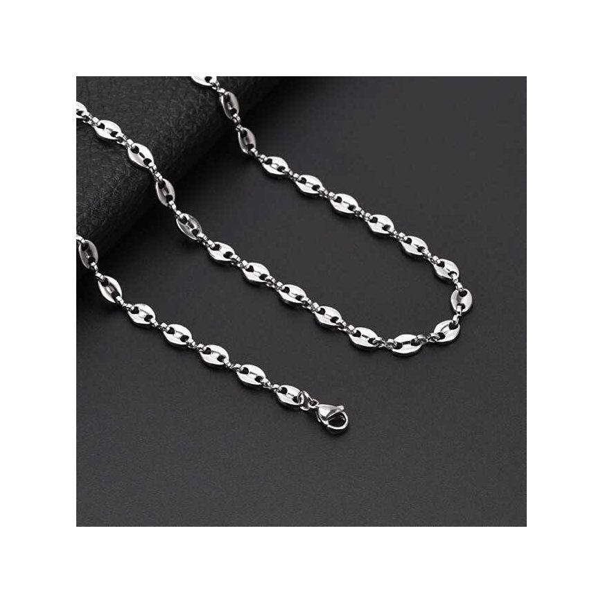Troli Timeless women's steel jewelry set (necklace, bracelet) – 3