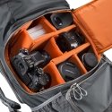 Mantona ElementsPro 40 Reppukotelo Harmaa, Oranssi