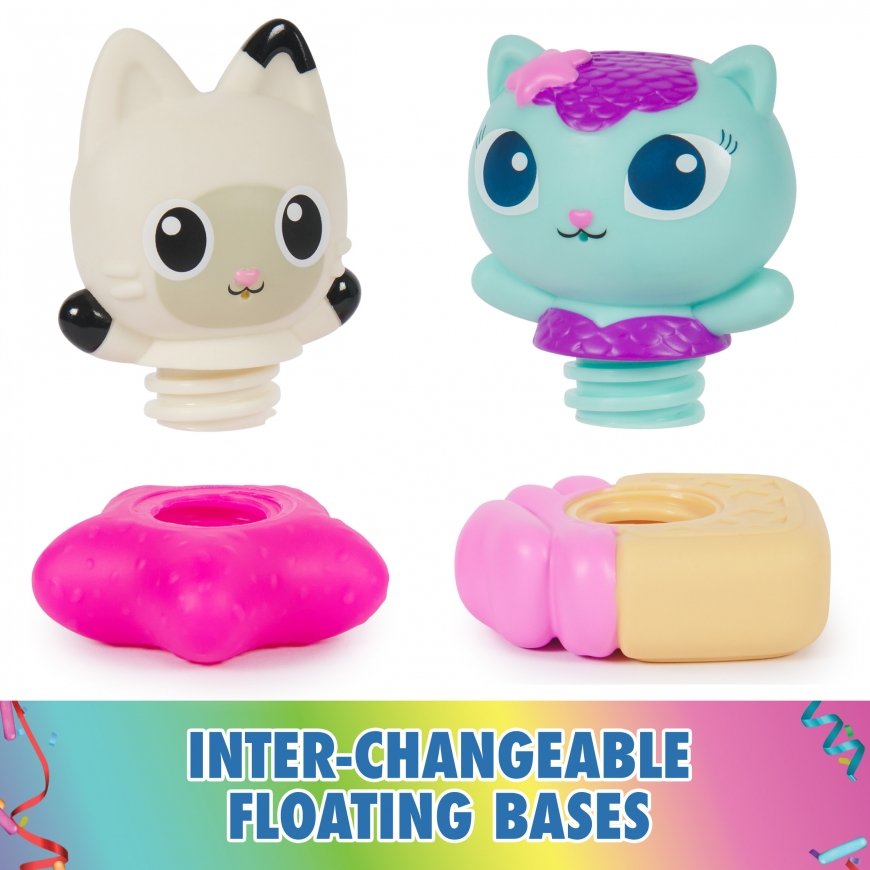 Gabby's Dollhouse Gabby Cat Bath Squirters Vannas mantiņa ar ūdens strūklu Daudzkrāsains – 4